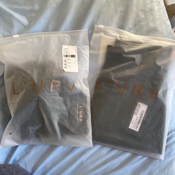 NWT SET- L’urv Tranquillity Bra & Leggings- Size S Forest Green - Picture 7 of 16